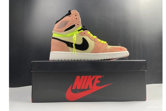 Air Jordan Switch CW6576-800 Peach CW6576-800 1 High 0312